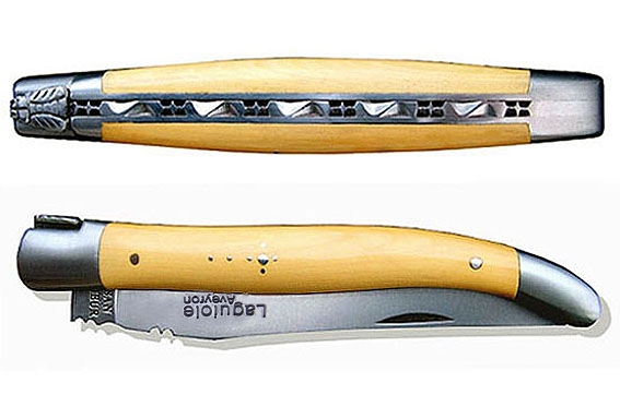 Couteau Laguiole 12 cm manche bois de buis